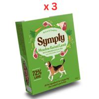 Symply Meadow Raised Lamb Adult Wet Dog Food 395G (Pack Of 3)