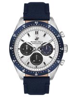 Beverly Hills Polo Club Men's Multi Function Silver Dial Watch - BP3359X.339
