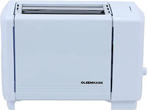 Olsenmark 2 Slice Bread Toaster (White) (OMBT2492)