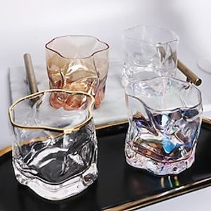 1pcs Glass Bar Transparent Whiskey Glass Creative Bar Japanese Glass Beer Glass Influencer Cup. Lightinthebox