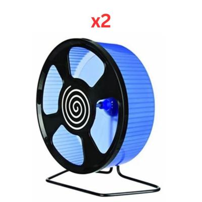 Trixie Exercise Wheel For Small Pets - Blue 28Cm (Pack Of 2)