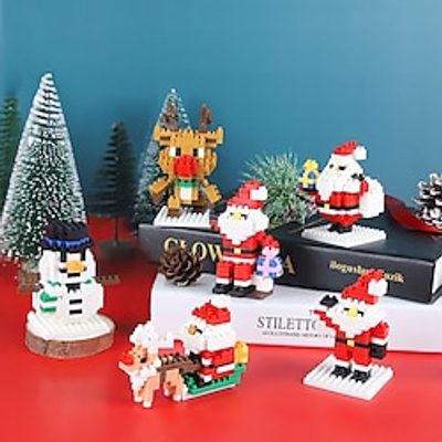 Building Block Christmas Building Sets Contain Reindeer Cart BlocksBricks Set Toys For Kids Ages 6 Christmas Decorations ChristmasPresents Gift For Boys For Girls Gift Lightinthebox Building Block Christmas Building Sets Contain Reindeer Cart BlocksBricks Set Toys For Kids Ages 6 Christmas Decorations ChristmasPresents Gift For Boys For Girls Gift Lightinthebox