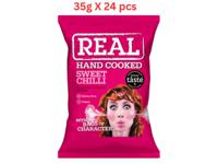 Real Crisps Sweet Chilli (Pack Of 24 X 35g)