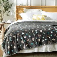 Waterproof Blanket and Throws Bed Cover Pet Blanket Fleece Blanket for Adults, Dogs, Cats or Any Pets, Soft Plush Reversible Throw Furniture Protector for Bed Couch Sofa Lightinthebox - thumbnail