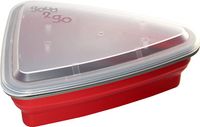 Good 2 Go Expandable Pizza Container, 1.2 Liter Red, G35004 Good 2 Go Expandable Pizza Container, 1.2 Liter Red, G35004