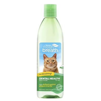 Tropiclean Fresh Breath No Brushing Clean Teeth Dental & Oral Care Gel For Cats, 2oz