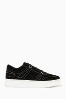 Hawaii/F Crystal Outlining Sneakers in Crosta Suede Hawaii/F Crystal Outlining Sneakers in Crosta Suede