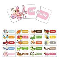 Little Story 20 - In - 1 Matching Puzzle Educational & Fun Game - Insects LS_PZ_MTAN