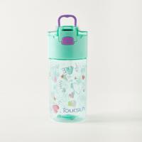 Toursun Printed Sipper Water Bottle with Screw Lid - 450 ml