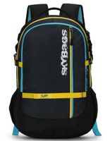 Skybags Herios Plus 03 Unisex Black Daypack Backpack 30 Ltr - SK BPHERP3BLK