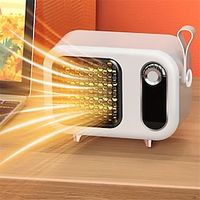 Electric Heating Fan Desktop Heater Household Energy-saving Full House Office Winter Small Solar Warm Air Heater Apartment College Dorm Essentials Back To School Supplies Home Travel Accessories Lightinthebox - thumbnail