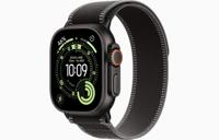 Apple Watch Ultra 3, GPS + Cellular, 49mm, Black Titanium Case with Black/Charcoal Trail Loop