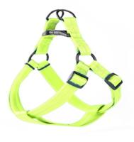 Helepet Adjustable Plain Dog Harness Lemon Medium