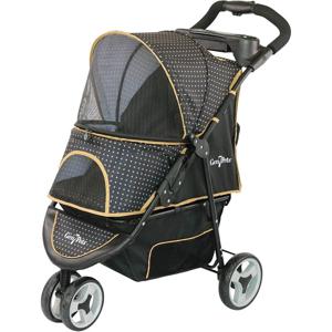 Petmate Promenade Pet Stroller - 37 x 20 Inch - Gold Nugget