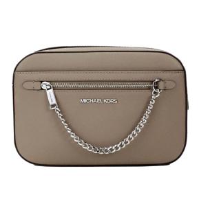 Michael Kors Jet Set East West Large Dusk Leather Zip Chain Crossbody Bag - 91763