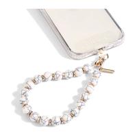 Case-Mate White Marble Phone Wristlet