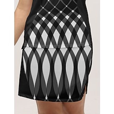 Women's Golf Skirts Black Bottoms Ladies Golf Attire Clothes Outfits Wear Apparel miniinthebox