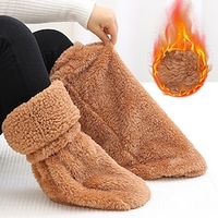 Thicker Warm Fuzzy Socks-Gifts for Women-Fluffy Athletic Plush Slipper Grip Socks Yoga Pilates Soft Warm Cozy Socks Lightinthebox - thumbnail