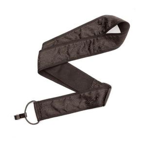 D'Addario Woven Classical Guitar Strap - Black Satin