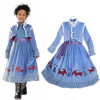 Girls Princess Cosplay Costume Dresses - thumbnail