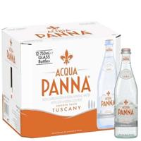 Acqua Panna Natural Still Water Glass 750ml (Pack of 12)