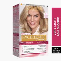 L'Oreal Paris Excellence 9.1 Light Ash Blonde Hair Colour
