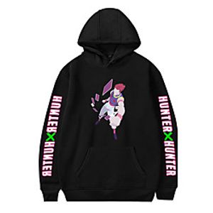 Inspired by Hunter X Hunter Hisoka Anime Cartoon Polyster Print Harajuku Graphic Kawaii Hoodie For Women's  Men's Lightinthebox