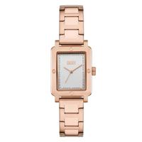 DKNY Uptown D Quartz White Dial Ladies Watch - NY6663