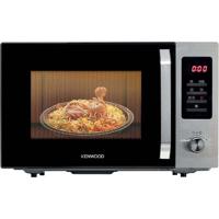 Kenwood 30Litre Microwave Oven With Grill, Digital Display, 5 Power Levels, Defrost Function, Stainless Steel, Auto Menu, 95 Minutes Timer, Clock Function 1000Watt, Black/Silver - MWM30.000BK