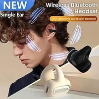 Bone Conduction Blue Tooth Earphones Open Ear Clip Wireless Headphone With Mic Sports Headsets For Phone Single-ear Wireless Game Headset miniinthebox - thumbnail