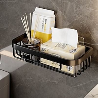 Non Punching Toilet Storage Rack Toilet Tissue Basket Toilet Roll Holder Toilet Tissue Holder Lightinthebox