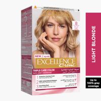 L'Oreal Paris Excellence 8.0 Light Blonde Hair Colour