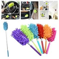 1Pc Microfiber Duster Brush Extendable Hand Dust Cleaner Anti Dusting Brush Home Duster Air-condition Car Furniture Cleaning Brush Cleaning Tool miniinthebox - thumbnail