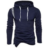 Men's Hoodie Sweatshirt Pullover Long Sleeve Hoodie Athletic Athleisure Winter Thermal Warm Breathable Soft Fitness Running Jogging Sportswear Activewear Solid Colored Burgundy Dark Blue Coffee Lightinthebox - thumbnail