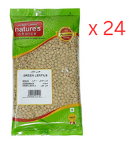 Natures Choice Lentils Green Lentils - 500 gm Pack Of 24 (UAE Delivery Only)