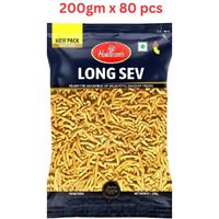 Haldirams Long Sev - 200 Gm Pack Of 80 (UAE Delivery Only)