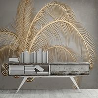 Plants Art Deco Abstract Home Decoration Classic Modern Wall Covering, Canvas PVC / Vinyl Material Self adhesive Mural Wall Cloth, Room Wallcovering miniinthebox Plants Art Deco Abstract Home Decoration Classic Modern Wall Covering, Canvas PVC / Vinyl Material Self adhesive Mural Wall Cloth, Room Wallcovering miniinthebox