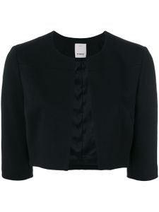 Pinko open front cropped jacket - Black