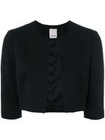 Pinko open front cropped jacket - Black - thumbnail