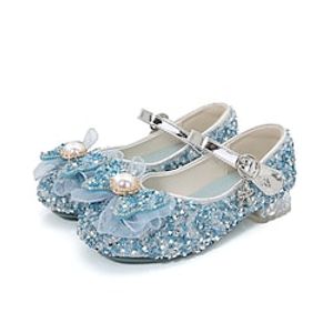 Girls' Heels Dress Shoes Flower Girl Shoes Princess Shoes School Shoes PU Portable Breathability Non-slipping Princess Shoes Big Kids(7years ) Little Kids(4-7ys) Daily Evening Party Walking Shoes Lightinthebox