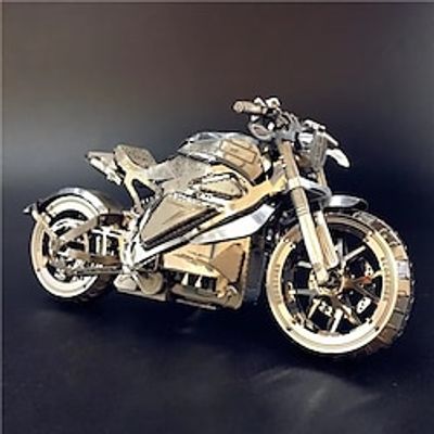 Nanyuan Gangda 3D 3D Metal Puzzle Revenge Electric Motorcycle Sports Car Adult Handmade Stress Relief Toy Gift Lightinthebox