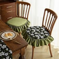 1pc Floral Printed Seat Cushion Suitable For Home Chair Pad miniinthebox