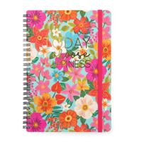 Legami 12-Month Diary - 2024 - Large Weekly Spiral Bound Diary - Flowers - thumbnail