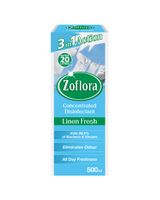 Zoflora, MultiPurpose Concentrated Disinfectant, Linen Fresh, 500ML