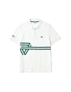Lacoste Stripe Print Polo Shirt