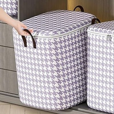 Large Capacity Quilt Storage Bag, Household Non-woven Clothing Organizer Bag, Foldable Moving Packaging Bag Lightinthebox Large Capacity Quilt Storage Bag, Household Non-woven Clothing Organizer Bag, Foldable Moving Packaging Bag Lightinthebox