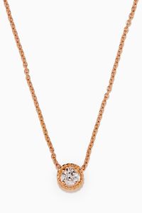 Salasil Necklace with Diamond in 18kt Rose Gold, Mini