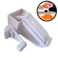 Plastic Hand Cranked Cheese Grater Rotary Ginger Slicer Grater Chocolate Cheese Kitchen Cooking Baki