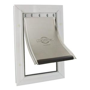 Petsafe Aluminum Pet Door - Small - White