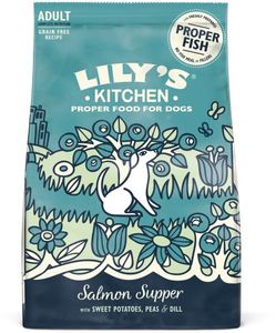 Lily'S Kitchen Salmon Supper Adult Dog Dry Food (7Kg)